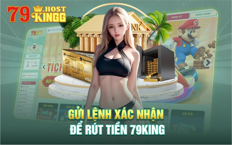 Gửi lệnh xác nhận rút tiền 79KING