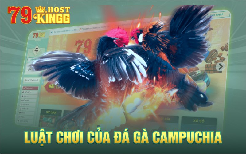 Luật chơi của đá gà Campuchia